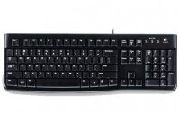 KB Logitech K120 voor Business Zwart bedraad OEM