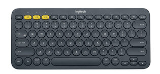 KB Logitech K380 Multi-Device BT Zwart draadloos Retail