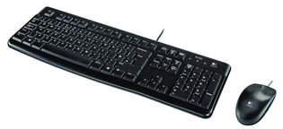 BE DT Logitech MK120 Zwart bedraad Retail