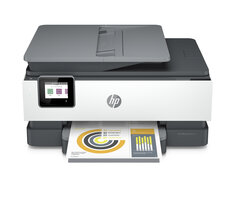 HP OfficeJet Pro 8022e AIO / WLAN /LAN /FAX / Wit-Zwart