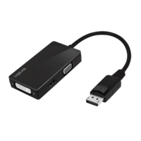 Adapter DisplayPort naar DVI / HDMI / VGA LogiLink