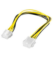 Voeding intern 8-pin --> 8-pin 0.24m Goobay