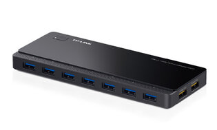 TP-Link 7 Port Hub, USB 3.0 actief zwart 2x power charge