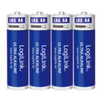 LogiLink Ultra Power batterij AA blister 4-stuks