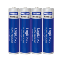 LogiLink Ultra Power batterij AAA blister 4-stuks