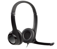 Logitech Stereo Headset H390 zwart