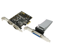 PCIExpress card Parallel (1xe) / Serieel (2xe) LogiLink