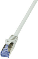 RJ45 0.50m Grijs Cat6A S/FTP LogiLink