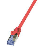 RJ45 0.25m Rood Cat6A S/FTP LogiLink