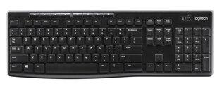 DE KB Logitech K270 Zwart draadloos Retail