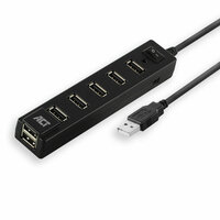 AC6215 USB Hub 7 port met aan- en uit schakelaar