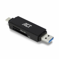 AC6375 USB-C/USB-A kaartlezer, SD/micro SD