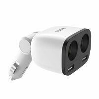 Hoco Dual Car Charger + 2 USB slots 3.1A