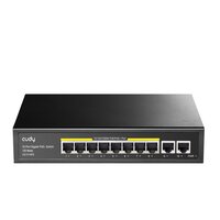 Cudy 8 Poort 1Gbit Umanaged PoE+ /2xUplink