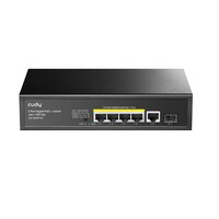 Cudy 5 Poort 1Gbit PoE+ /1x SFP