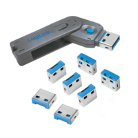 LogiLink USB-poortslot 8 stuks incl.1 sleutel