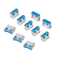 LogiLink USB-poortslot 10 stuks
