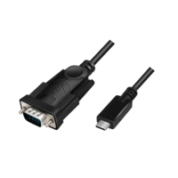 Adapter USB-C (M) --> Serieel (M) Logilink
