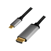 USB 3.2 Gen2 C --> HDMI 1.80m LogiLink 4K