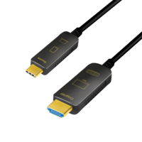 USB 3.2 Gen2 C --> HDMI 15.00m LogiLink 4K Zwart