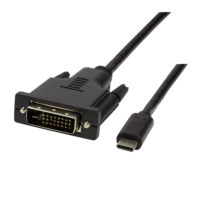 USB-C 3.2 (M) --> DVI (M) 1.80m LogiLink