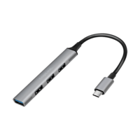 LogiLink 4 Port, USB-C --> 1xUSB-A 3.2 + 3xUSB-A 2.0