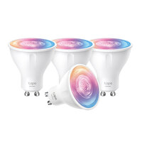 GU10 TP-Link Tapo L630 (4-Pack) Smart WiFi3/7W/6500K