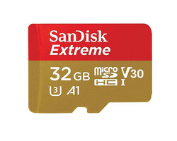 SDHC Card Micro 32GB Sandisk UHS-I Extreme MobileGaming