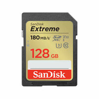 SDXC Card 128GB Sandisk UHS-I U3 Extreme