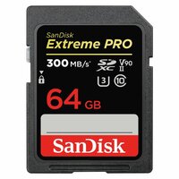 SDXC Card 64GB Sandisk UHS-II U3 Extreme PRO