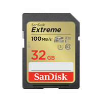 SDHC Card 32GB Sandisk UHS-I U3 Extreme