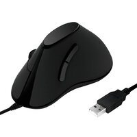 Logilink Ergonomisch Vertikaal Optical USB Zwart Retail