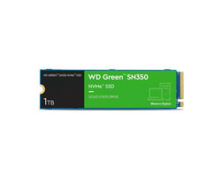 1TB M.2 PCIe NVMe WD Green SN350 QLC/3200/2500