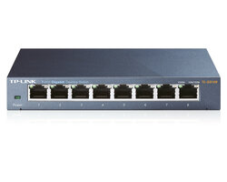 TP-Link 8Port 1Gb Metalen behuizing TL-SG108