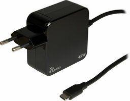 Lader 230V 1xUSB-C 45W Argus PD-2045 Zwart