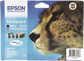 Epson T0715 Multipack 23,9ml (Origineel) cheetah