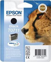 Epson T0711 Zwart 7,4ml (Origineel) cheetah