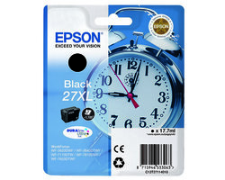 Epson T2711XL Zwart 17,7ml (Origineel) alarm clock