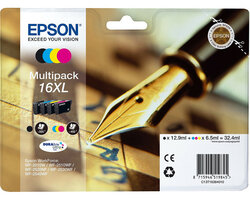 Epson T1636XL Mulitpack 32,4ml (Origineel) fountain pen