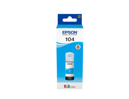 Epson 104 EcoTank Inktfles Cyaan 65,0ml (Origineel)