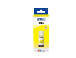 Epson 104 EcoTank Inktfles Geel 65,0ml (Origineel)