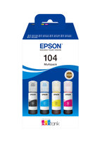 Epson 104 EcoTank Inktfles Multipack 260,0ml (Origineel)