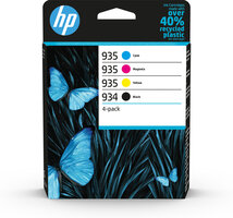 HP No.934 4-Pack C,M,Y,K 23,5ml (Origineel)