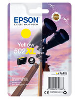Epson 502XL Singelpack Geel 6,4ml (Origineel) binoculars