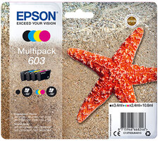 Epson 603 Multipack Z/C/M/G 10,6ml (Origineel) starfish