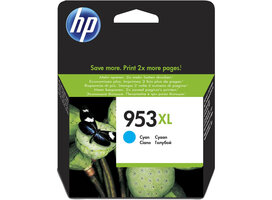 HP No.953XL Cyaan 20,0ml (Origineel)