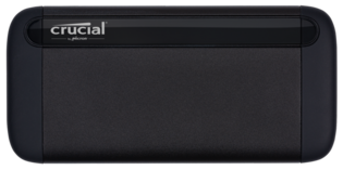 4TB Crucial X8 NVMe/Zwart/USB-C/1050