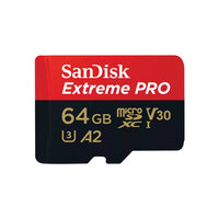 SDXC Card Micro 64GB Sandisk UHS-I U3 Extreme Pro