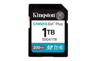 SDXC Card 1TB Kingston U3 V30 Canvas Go! Plus