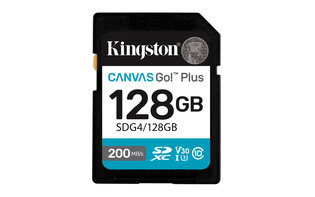 SDXC Card 128GB Kingston U3 V30 Canvas Go! Plus